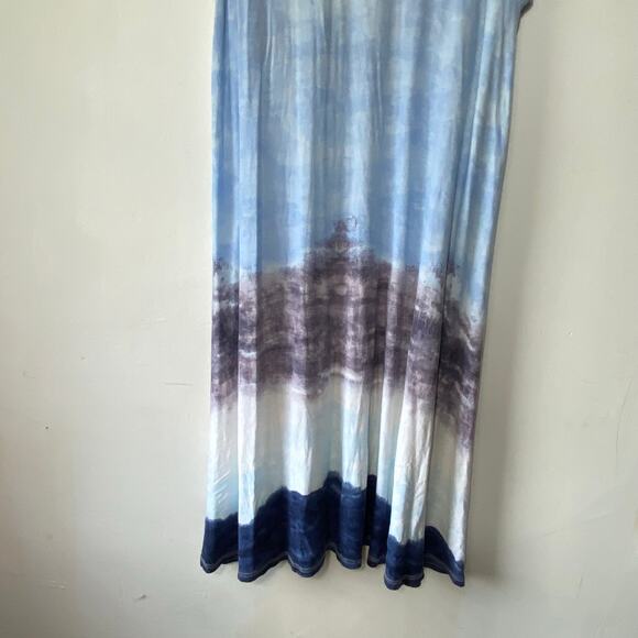 Est 1946 Sleeveless 14/16W Tie Dyed Midi Festival Bohemian Dress Hippie Boho - Picture 4 of 6
